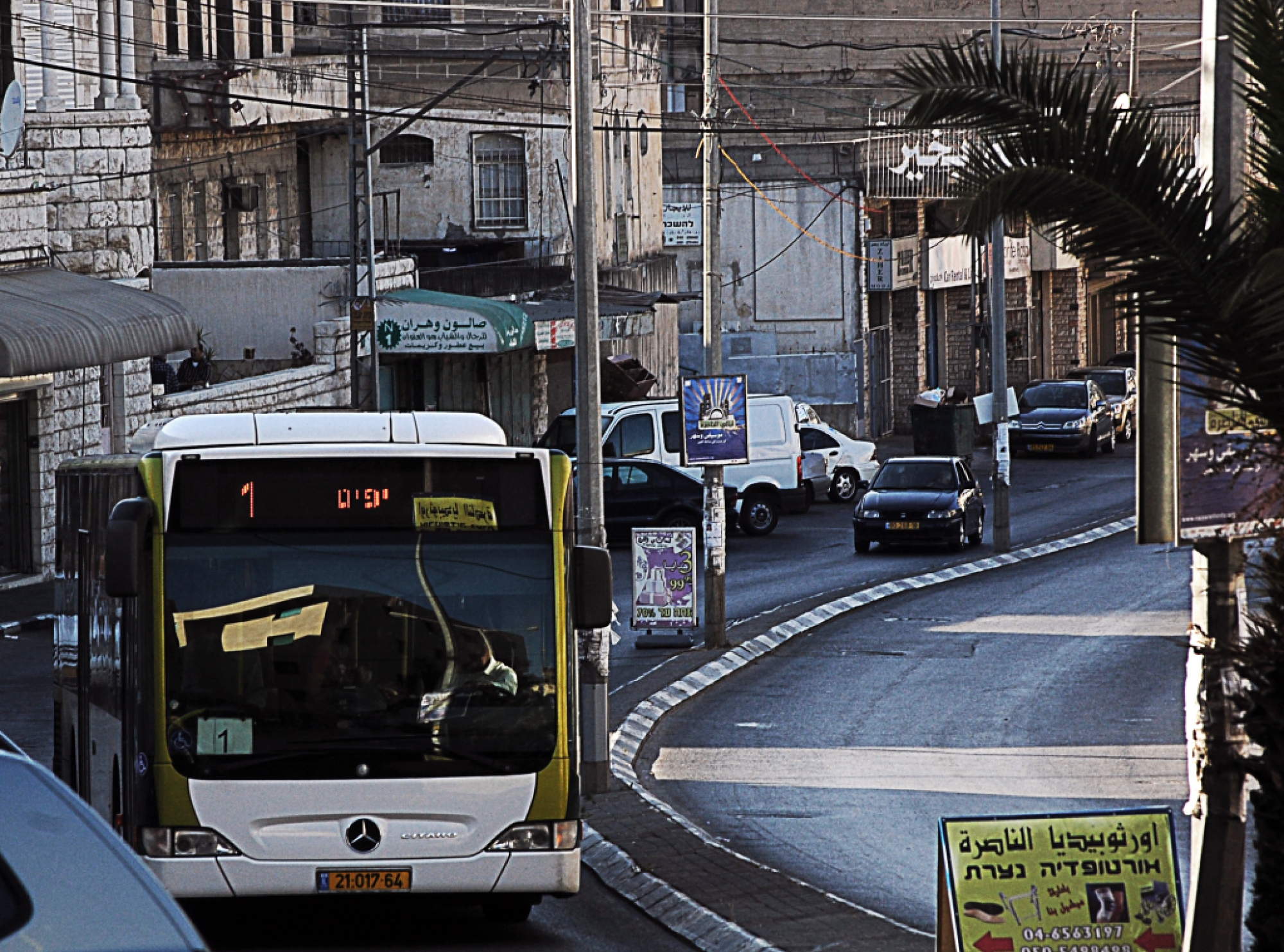 Local Bus on Nazareth Road