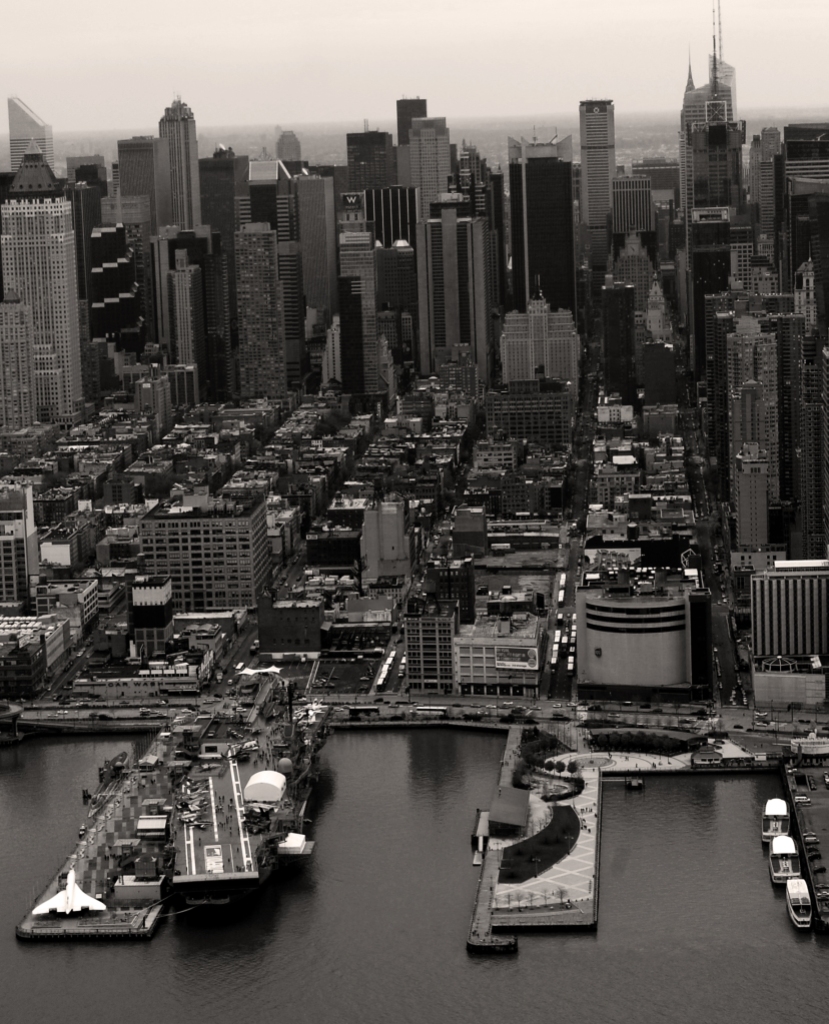 Manhattan from Helicopter