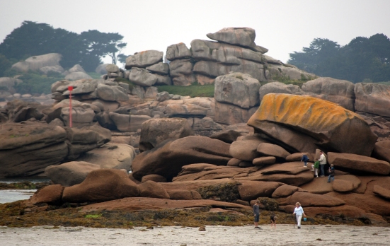 Granite Coast Pile of Rocks