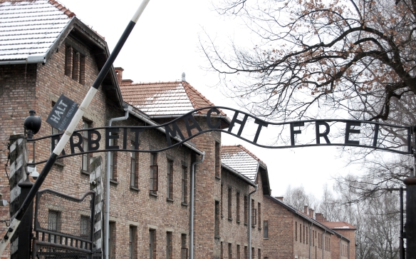 Arbeit Macht Frei Gate at Auschwitz
