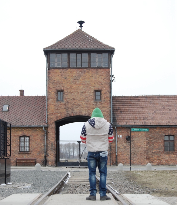 Gate at Auschwitz - Birkenau