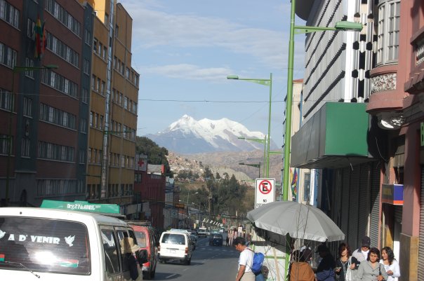 La Paz, Bolivia, city centre