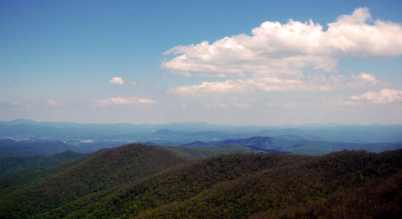 Blue Ridge Mountains View, North Carolina