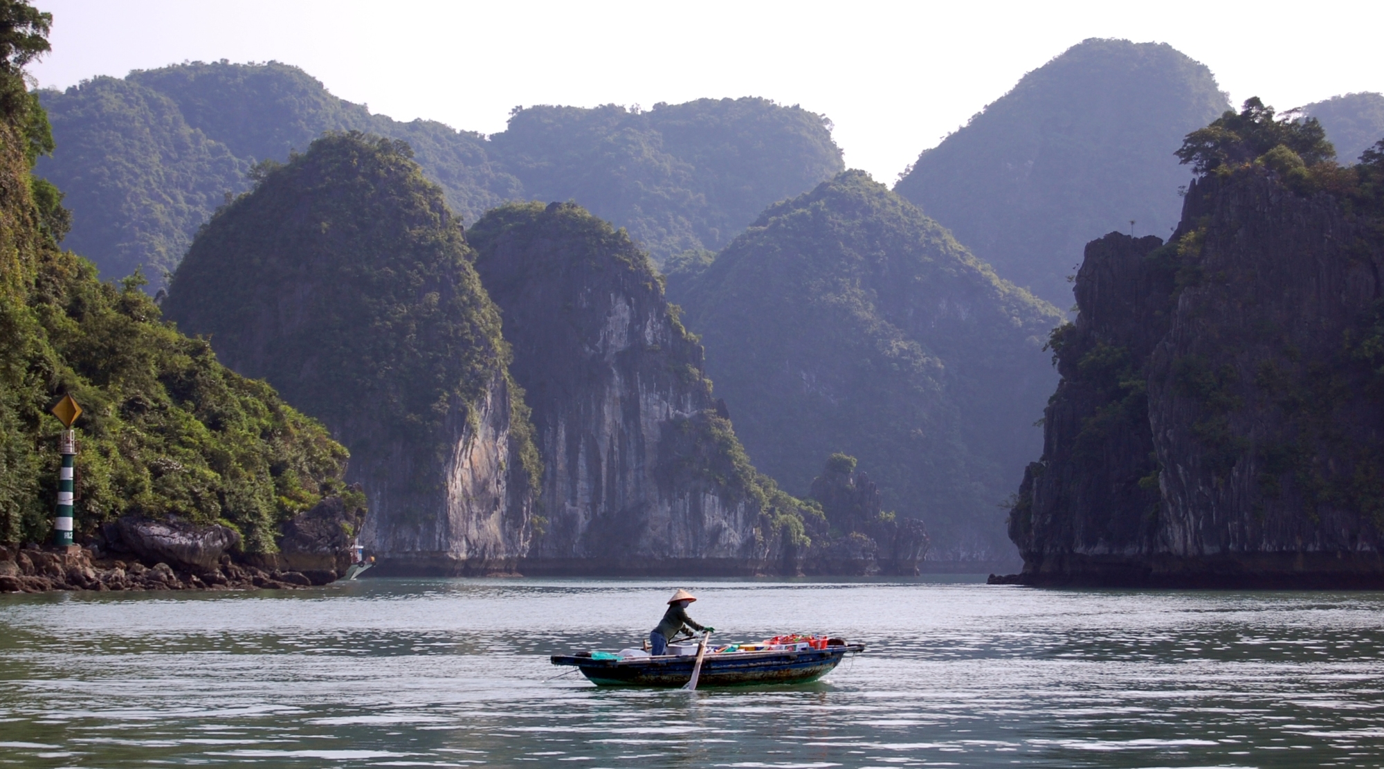 Vietnamese Woman on Ha Long Boat