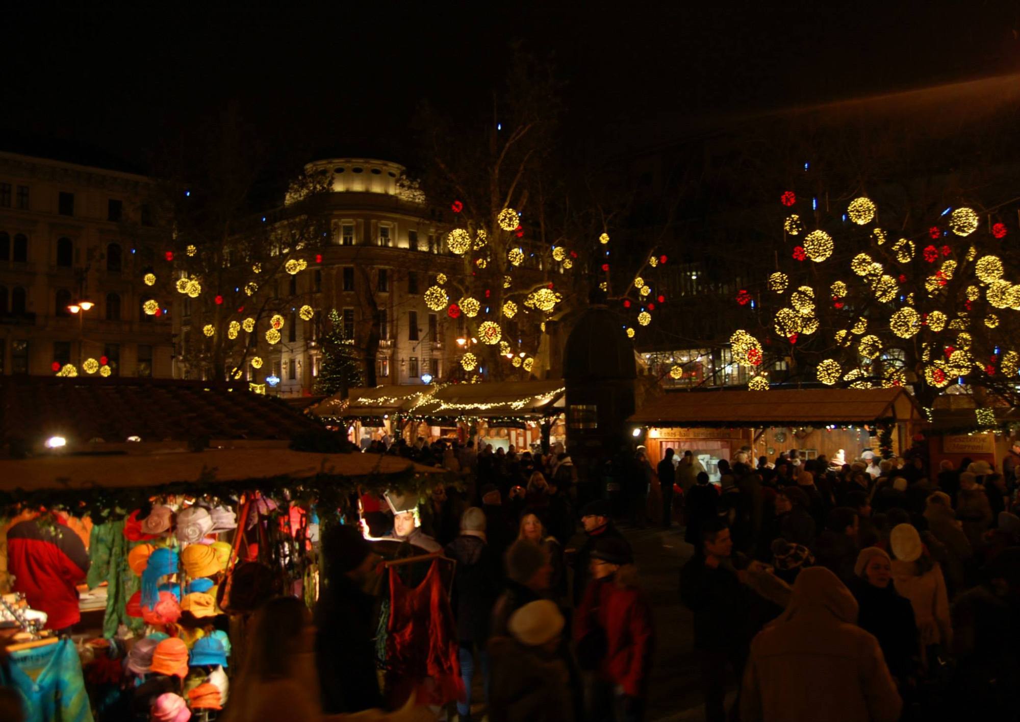 Budapest Xmas Market Lights