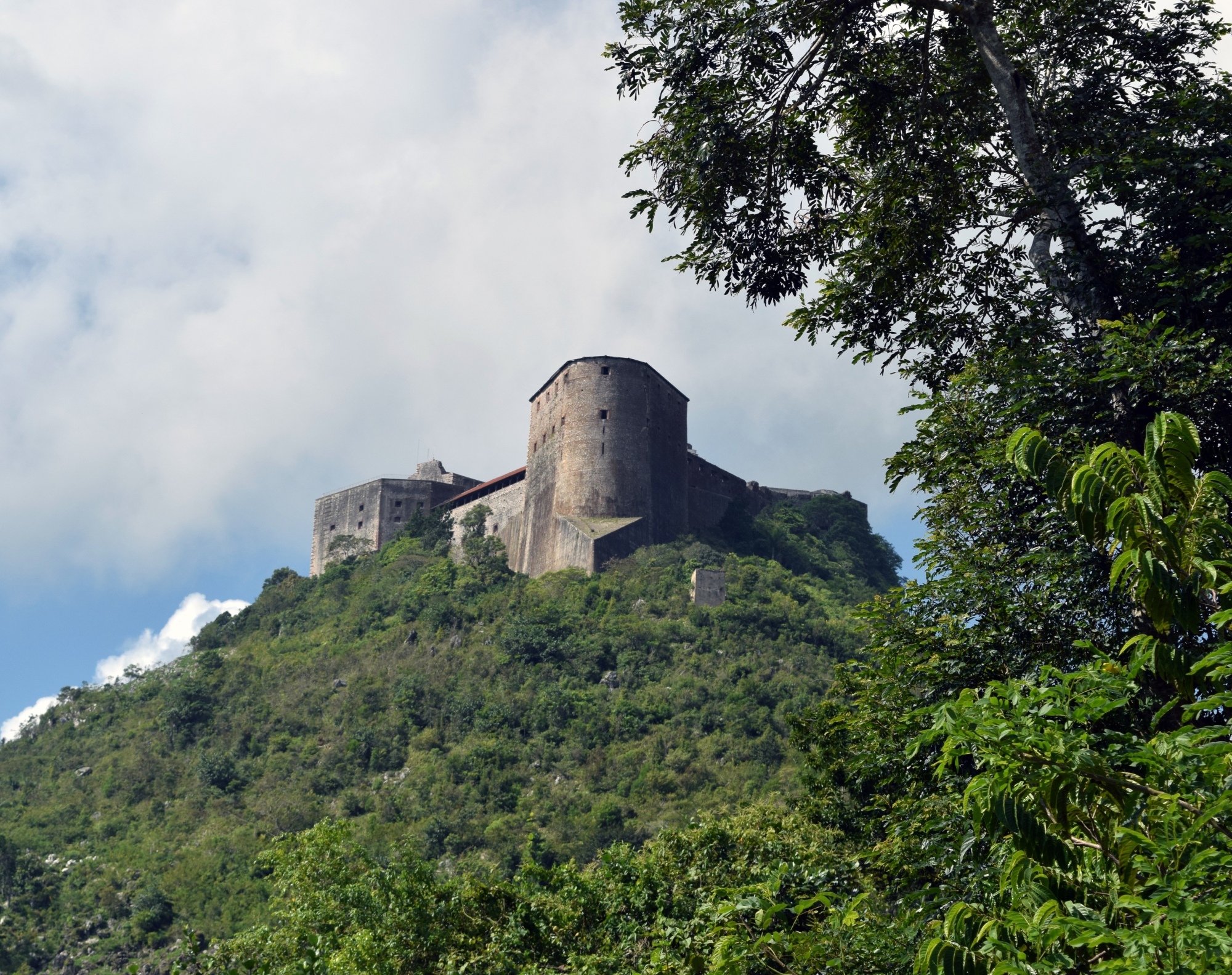 Visiting Citadelle Laferrière involves this hefty trek. Or take a pony.